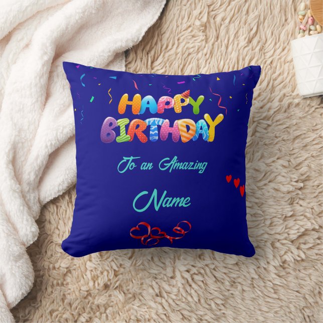 Cojín Decorativo Regalo personalizado Pillow para celebraciones de  (Manta)