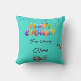 Cojín Decorativo Regalo personalizado Pillow para celebraciones de