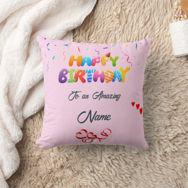 Cojín Decorativo Regalo personalizado Pillow para celebraciones de  (Manta)