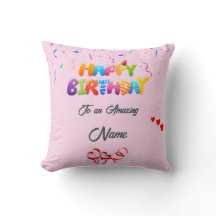 Regalo personalizado Pillow para celebraciones de 