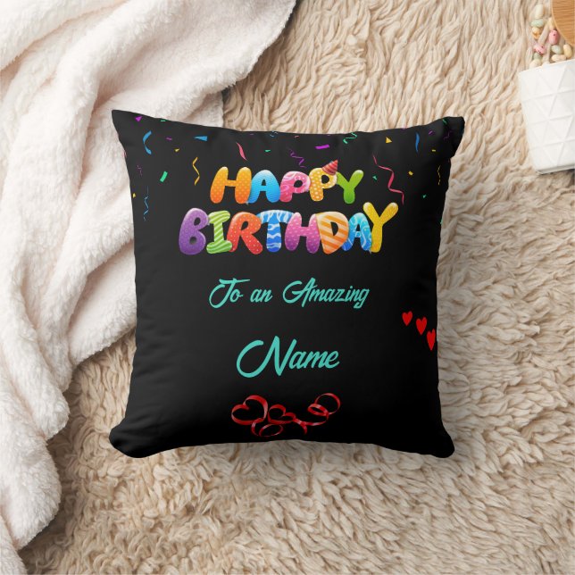 Cojín Decorativo Regalo personalizado Pillow para celebraciones de  (Manta)