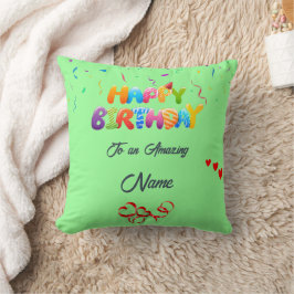 Cojín Decorativo Regalo personalizado Pillow para celebraciones de 