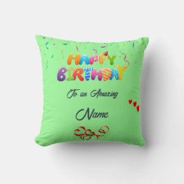 Cojín Decorativo Regalo personalizado Pillow para celebraciones de