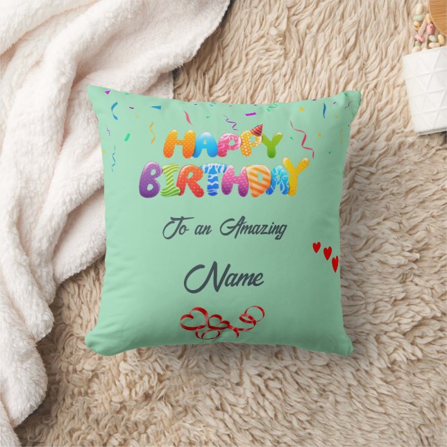 Cojín Decorativo Regalo personalizado Pillow para celebraciones de  (Manta)