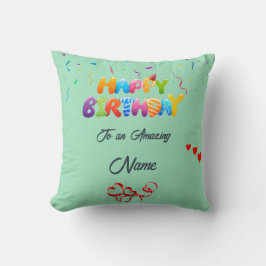 Cojín Decorativo Regalo personalizado Pillow para celebraciones de