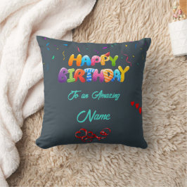 Cojín Decorativo Regalo personalizado Pillow para celebraciones de 