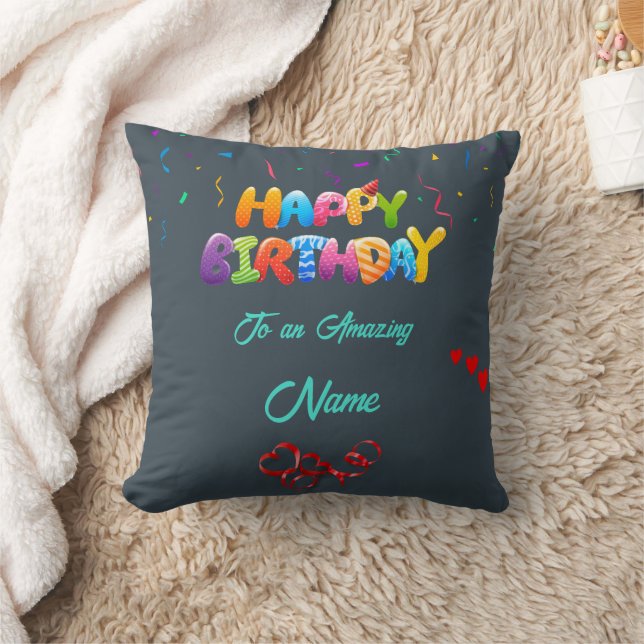 Cojín Decorativo Regalo personalizado Pillow para celebraciones de  (Manta)
