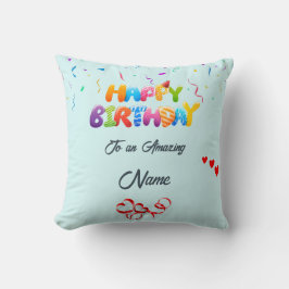 Cojín Decorativo Regalo personalizado Pillow para celebraciones de