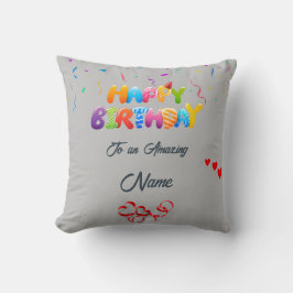 Cojín Decorativo Regalo personalizado Pillow para celebraciones de