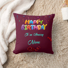 Cojín Decorativo Regalo personalizado Pillow para celebraciones de 