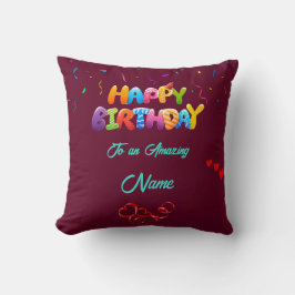 Cojín Decorativo Regalo personalizado Pillow para celebraciones de