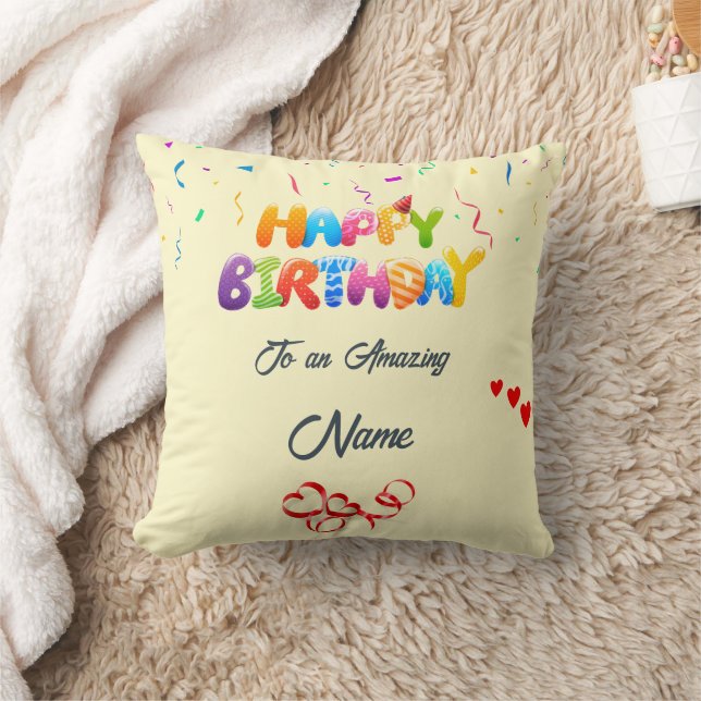 Cojín Decorativo Regalo personalizado Pillow para celebraciones de  (Manta)