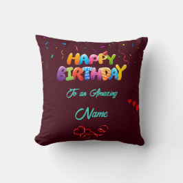 Cojín Decorativo Regalo personalizado Pillow para celebraciones de