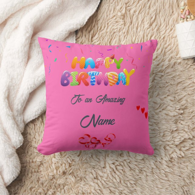 Cojín Decorativo Regalo personalizado Pillow para celebraciones de  (Manta)