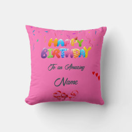 Cojín Decorativo Regalo personalizado Pillow para celebraciones de