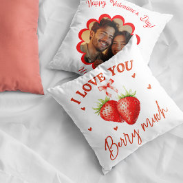 Cojín Decorativo Regalo romántico personalizado con fresas