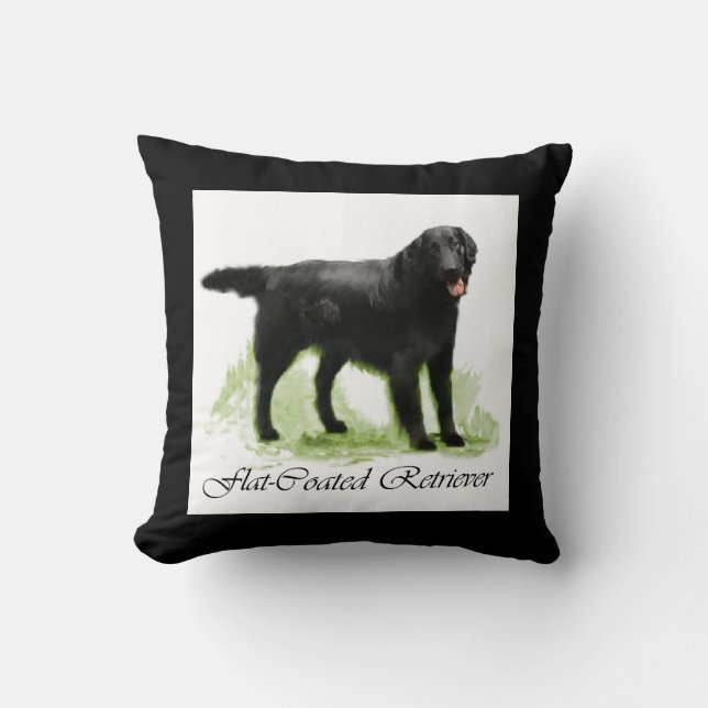 Cojín Decorativo Regalos de arte de recuperación plana (Anverso)