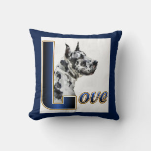 Cojín Decorativo Regalos de arte Harlequin Great Dane