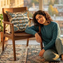 Cojín Decorativo Regalos de arte persa con texto personalizado Khat