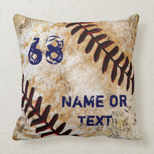 Cojín Decorativo Regalos de béisbol personalizados para personas m