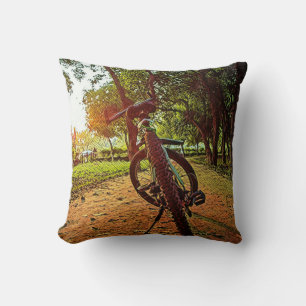 Cojín Decorativo regalos de bicicleta de montaña