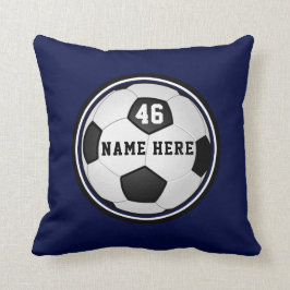 Cojín Decorativo Regalos de fútbol personalizados para chicos en cu