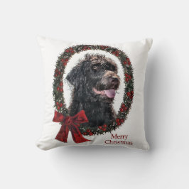 Cojín Decorativo Regalos de Navidades de Labradoodle