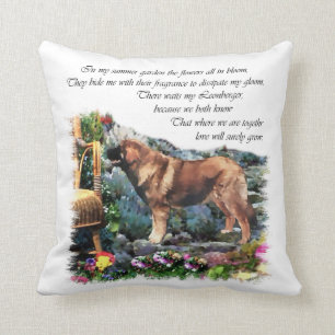 Cojín Decorativo Regalos del arte de Leonberger