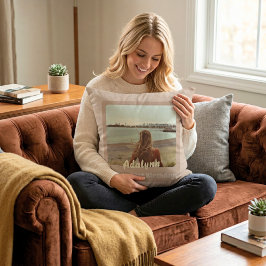 Cojín Decorativo Regalos fotográficos personalizados para mujeres b