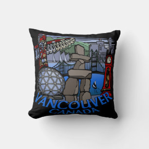 Cojín Decorativo Regalos históricos de Vancouver Souvenir Pillow Va