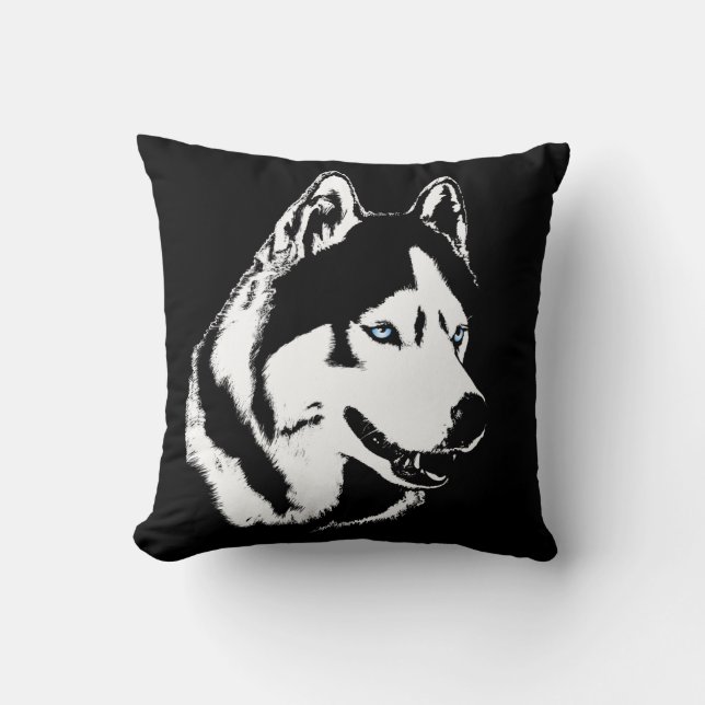 Cojín Decorativo Regalos Husky Pillow Siberian Husky Malamute (Anverso)