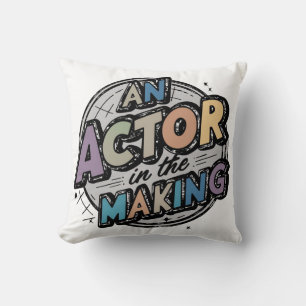 Cojín Decorativo Regalos para estudiantes de actuación en formación