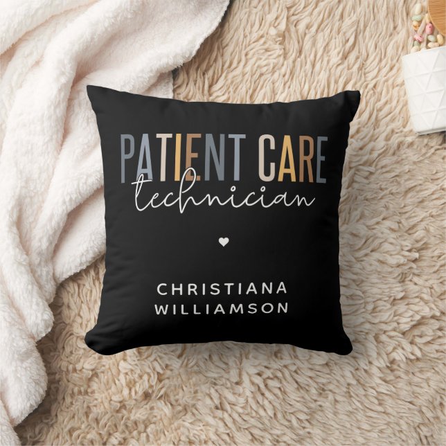 Cojín Decorativo Regalos PCT para el técnico de atención al pacient (Manta)