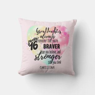 Cojín Decorativo Regalos personalizados de GRANDAUGHTER   Diversión