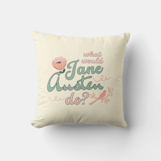Cojín Decorativo Regency Jane Austen Romantic (Anverso)