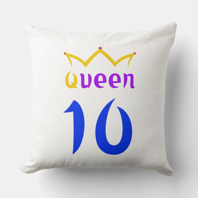 Cojín Decorativo Reina 10 (Anverso)