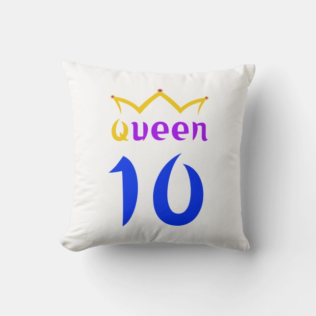 Cojín Decorativo Reina 10 (Anverso)