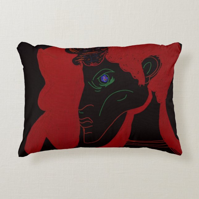 Cojín Decorativo Reina Bestioma  (Anverso)