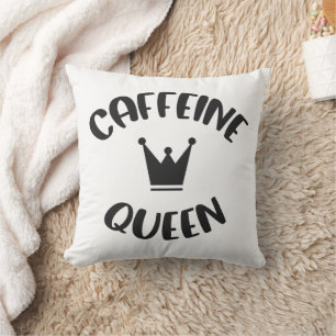 Cojín Decorativo Reina de la cafeína