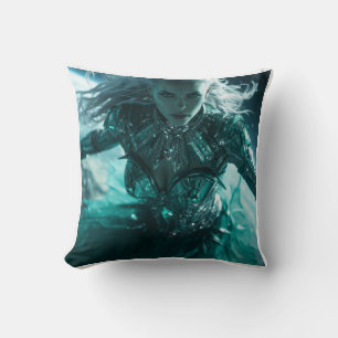 Cojín Decorativo Reina de la Nebulosa Esmeralda – Armadura de Crist