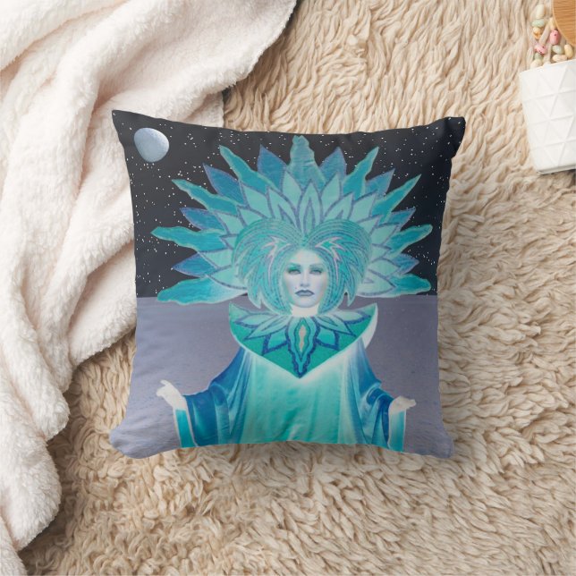 Cojín Decorativo Reina de la nieve (Manta)