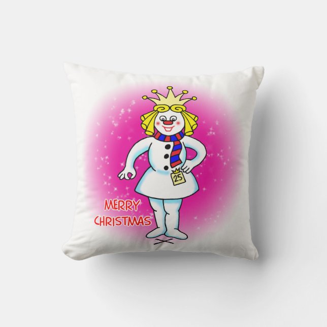 Cojín Decorativo Reina de la nieve Cushion (Anverso)