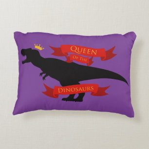 Cojín Decorativo Reina de los dinosaurios