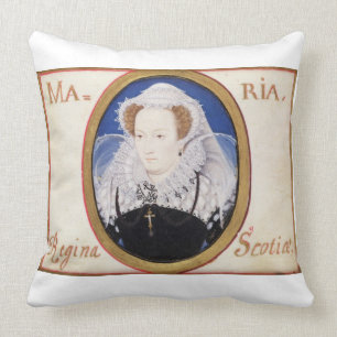 Cojín Decorativo Reina de Maria de escocés (1542-87) (aguazo en la
