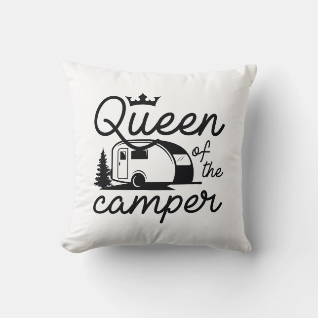 Cojín Decorativo Reina Del Camper (Anverso)