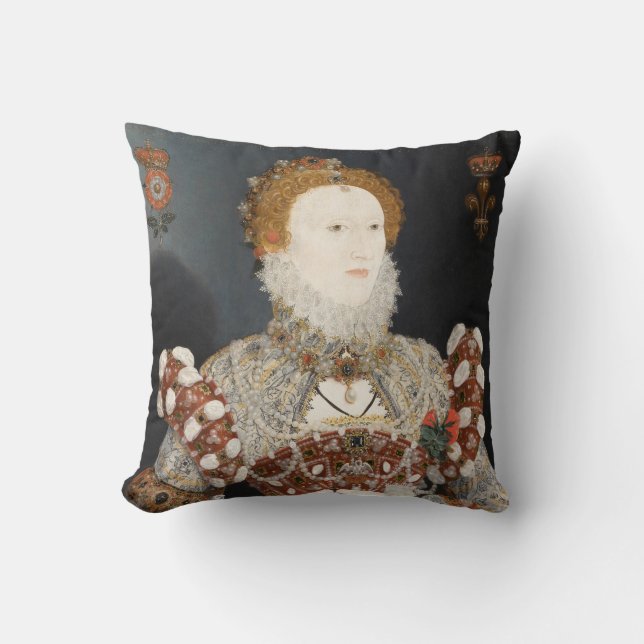 Cojín Decorativo Reina Elizabeth I (Anverso)