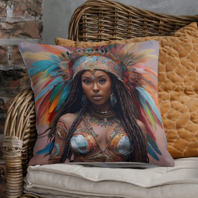 Cojín Decorativo Reina guerrera (Subido por el creador)
