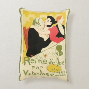 Cojín Decorativo Reine de Joie Toulouse Lautrec