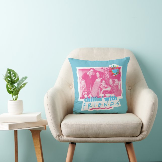 Cojín Decorativo Relajándose con FRIENDS™ (Silla)