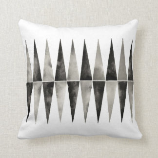 Cojín Decorativo Relatividad. Blanco negro. Almohada. Geométrico